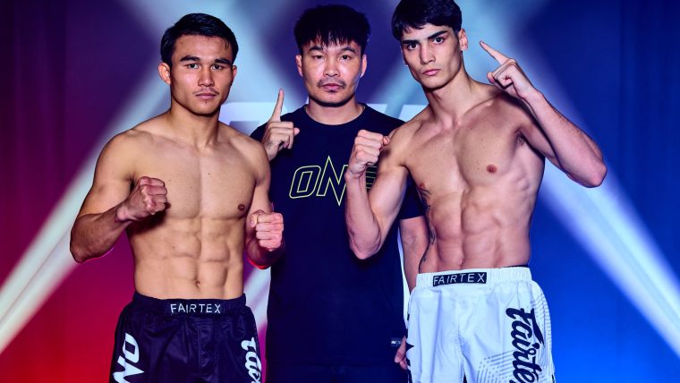 ผลชั่งน้ำหนักและวัดระดับน้ำในร่างกาย ศึก ONE ลุมพินี 168 & The Inner Circle 28